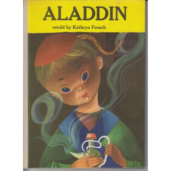 Alladin Retold by Kathryn French 1965 Holly Story Book Library (Vintage) (Hardcover)