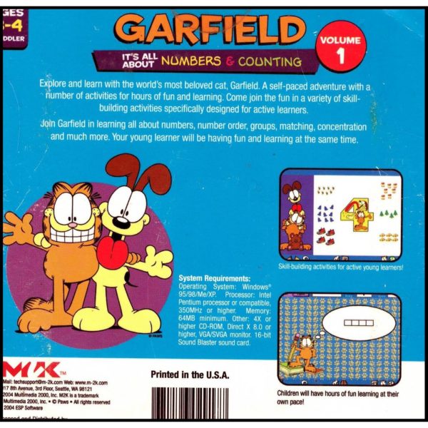 Garfield Its all about Numbers & Counting Vol. 1 (Software)