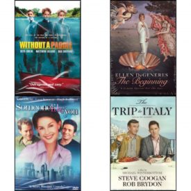 DVD Comedy Movies 4 Pack Fun Gift Bundle: Without a Paddle  Ellen Degeneres - The Beginning Keepcase  Someone Like You  The Trip to Italy