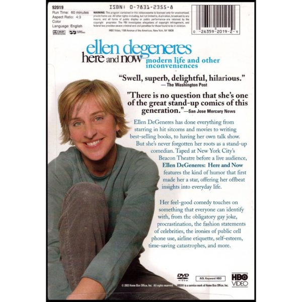 Ellen DeGeneres - Here and Now (DVD)