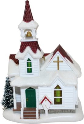 Hallmark Keepsake Ornament Countryside Church 11th in Series 2008