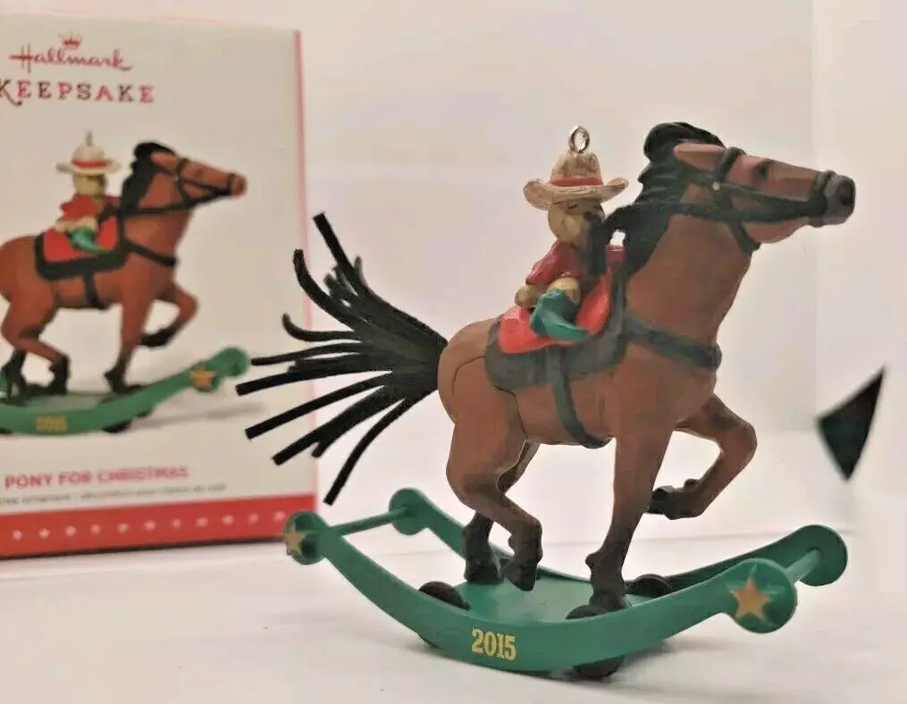 A Pony for Christmas Ornament 2015 Hallmark by Hallmark