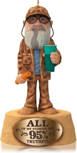 Hallmark Uncle Si - Duck Dynasty - 2014 Keepsake Ornament