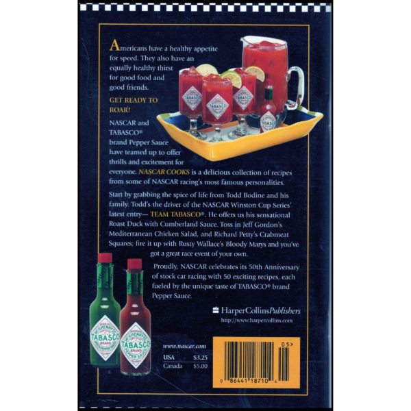 NASCAR Cooks with Tabasco Brand Pepper Sauce (Paperback)