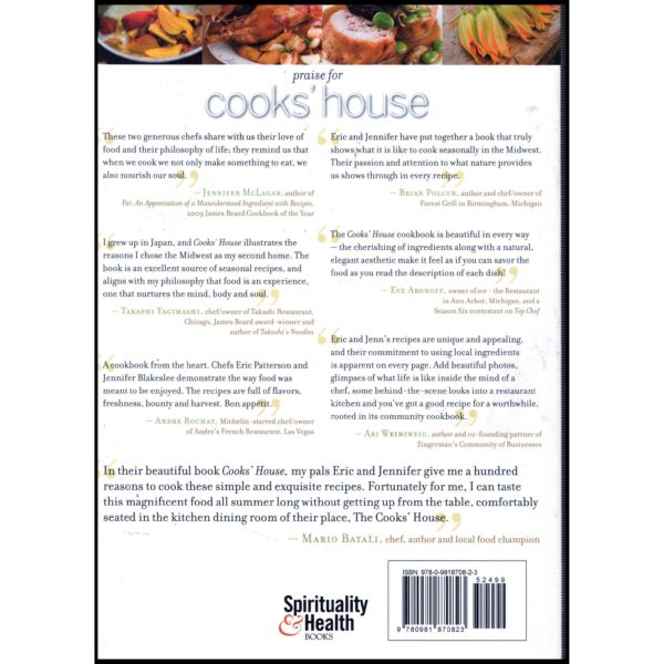 Cooks' House: The Art and Soul of Local, Sustainable Cuisine (Paperback)