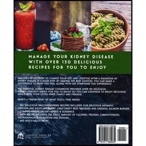 Essential Kidney Disease Cookbook: 130 Delicious, Kidney-Friendly Meals To Manage Your Kidney Disease (CKD) (The Kidney Diet & Kidney Disease Cookbook Series) (Paperback)