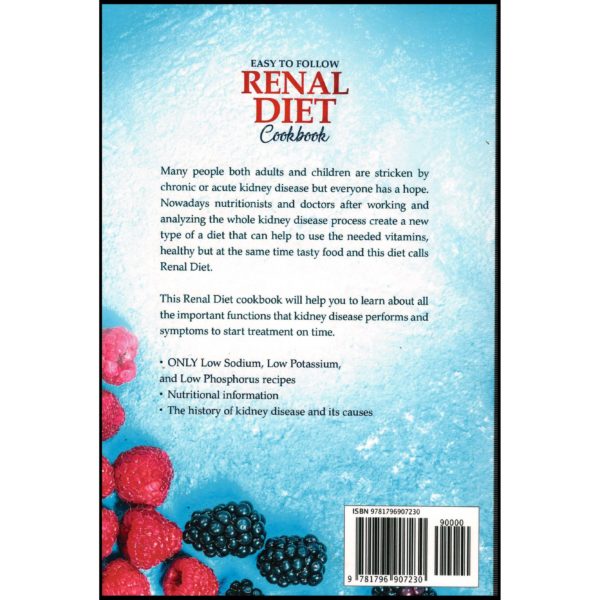 Easy to Follow Renal Diet Cookbook (Paperback)