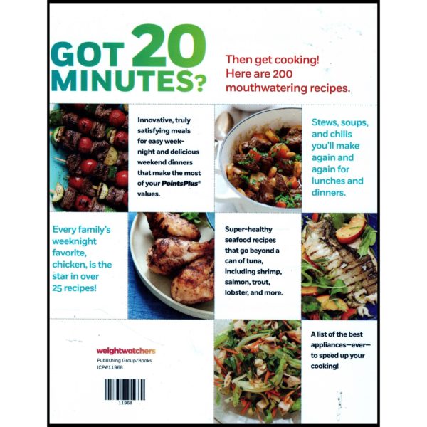 Weight Watchers Under 20 - 200 Delicious Dishes in 20 Minutes or Less (Paperback)