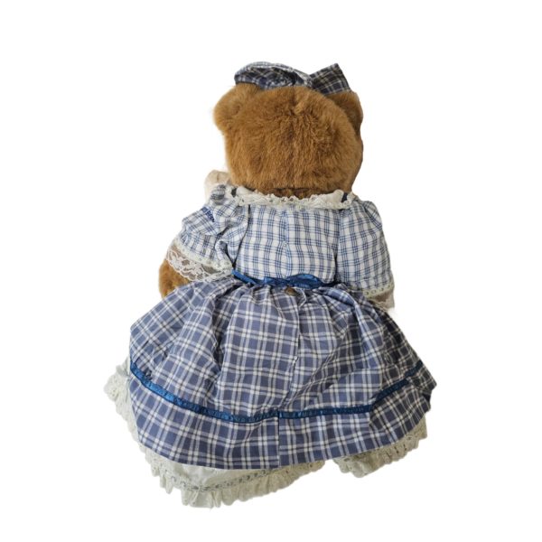 Robert Raikes 1992 "Becky Thatcher" Wood Face Bear 18" Teddy Bear Limited Edition #38584