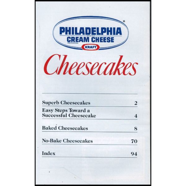 Favorite Brand Name Recipes - Philadelphia Cream Cheese Cheesecakes ( (Small Format Staple Bound Booklet))