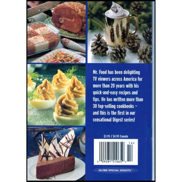 Mr. Food: The Best Holiday Recipes Ever (Small Format Staple Bound Booklet)