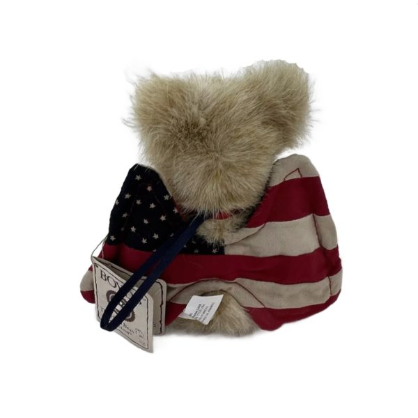 Boyds Bear The Head Bean Collection "Yankee Doodle" Patriotic Angel 6 Inch Plush #562469