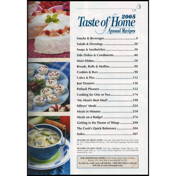 Taste of Home Annual Recipes (2005) (Hardcover)