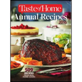 Taste of Home Annual Recipes (2016) (Hardcover)