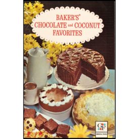 Baker's Chocolate and Coconut Favorites by General Mills - 1980 (Paperback)