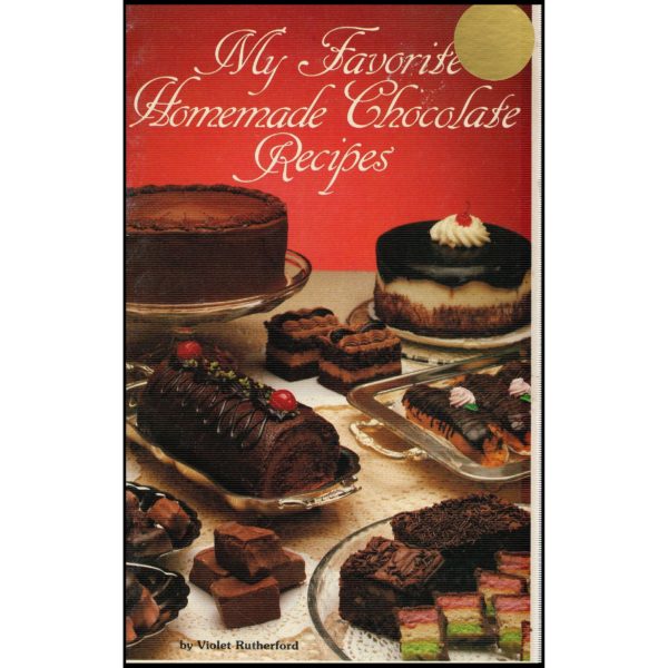 My Favorite Homemade Chocolate Recipes - 1988 (Paperback)