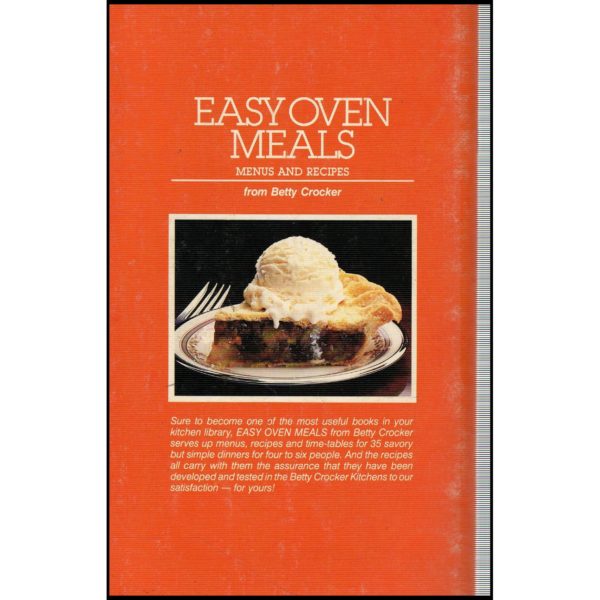 Easy Oven Meals from Betty Crocker - 1984 (Paperback)