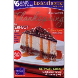 Thanksgiving - 76 Holiday Recipes Made Easy! - The Perfect Feast - Taste of Home. (Paperback)