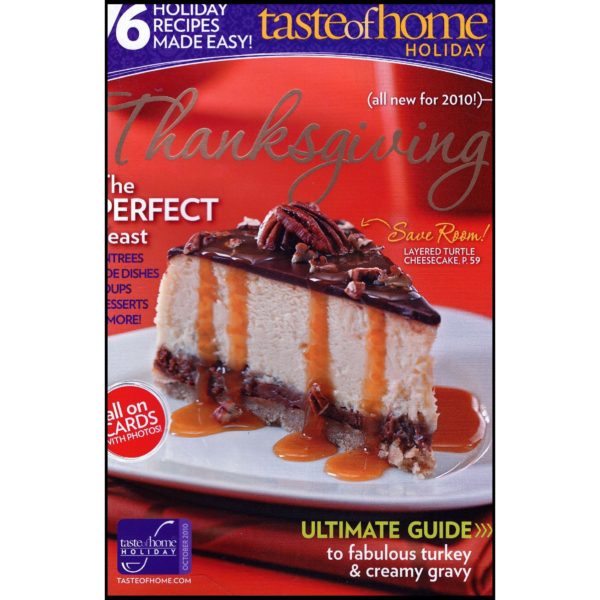 Thanksgiving - 76 Holiday Recipes Made Easy! - The Perfect Feast - Taste of Home. (Paperback)