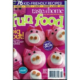 Good Food Pig out! - 76 Kid Friendly Recipes! - Taste of Home (Small Format Staple Bound Booklet)