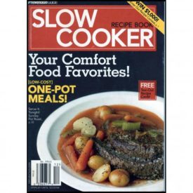 Slow Cooker Recipe Book - Your favorite Comfort Foods! - Prevention Guide (Small Format Staple Bound Booklet)