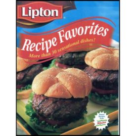 Recipe Favorites - More Than 30 Sensational Dishes! Lipton (Small Format Staple Bound Booklet)