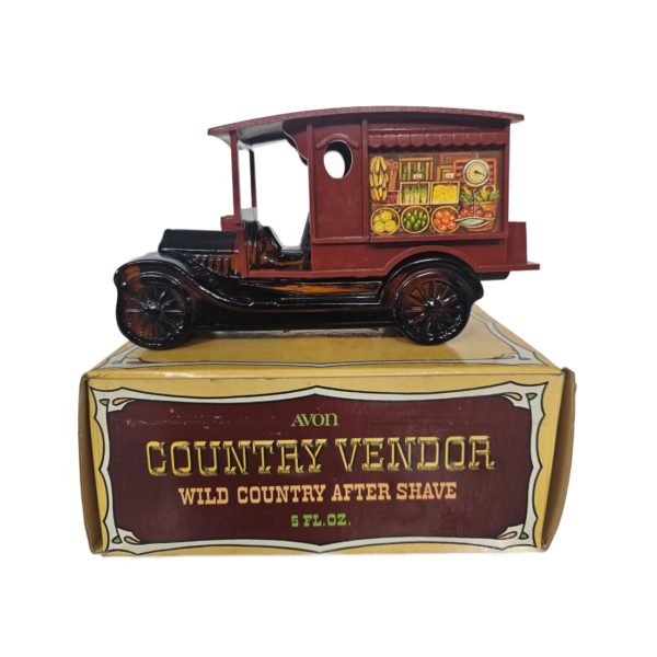 Vintage 1970's Avon Country Vendor Ford Model T Truck Wild Country After Shave 5 fl. oz.
