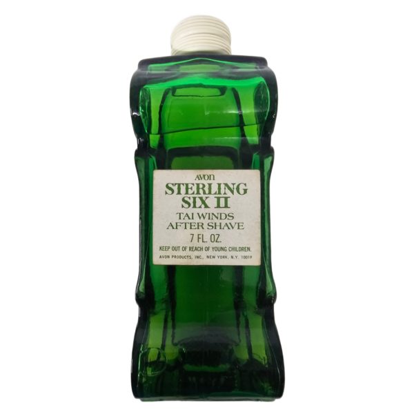Vintage 1970's Avon Sterling Six II Tai Winds After Shave 7 fl. oz. Antique Car