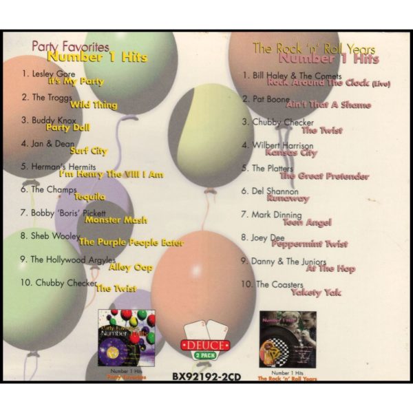 Party Favorites: Number 1 Hits - The Rock n' Roll Years (Music CD)