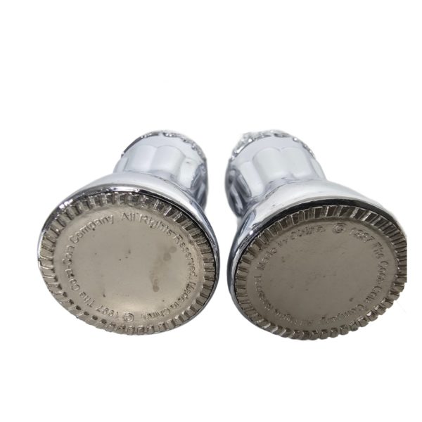 1997 Coca Cola Silver Bottle Handle BBQ Grill Utensil Set