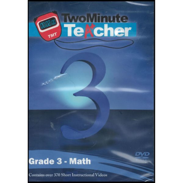 Two Minute Teacher - Grade 3 Math (DVD)
