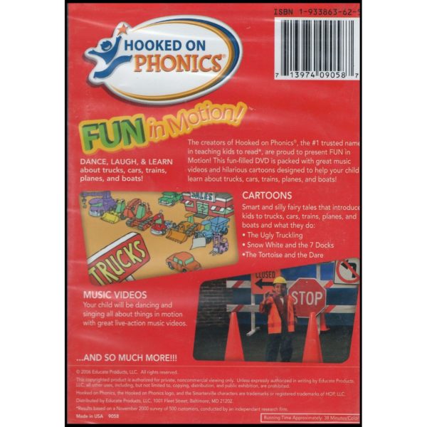 Hooked on Phonics: Fun in Motion (DVD)