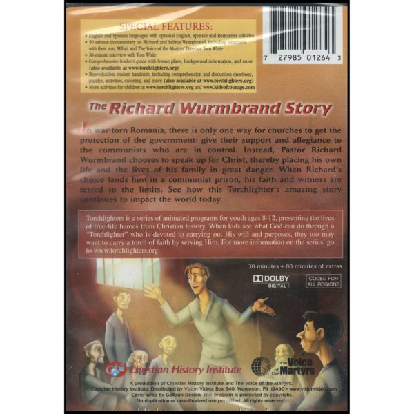 Torchlighters: The Richard Wurmbrand Story (DVD)