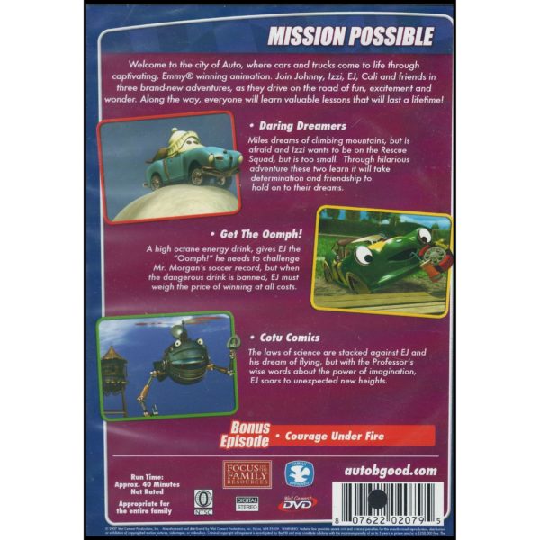 Focus on the Family Presents Auto-B-Good: Mission Possible (DVD)