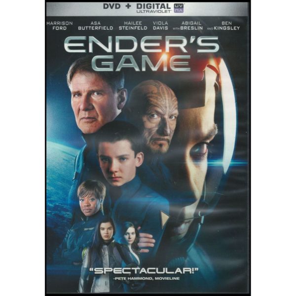 DVD Assorted Movies 4 Pack Fun Gift Bundle: Best of the Best  For Queen and Country   The Rainmaker  Ender's Game  + Digital