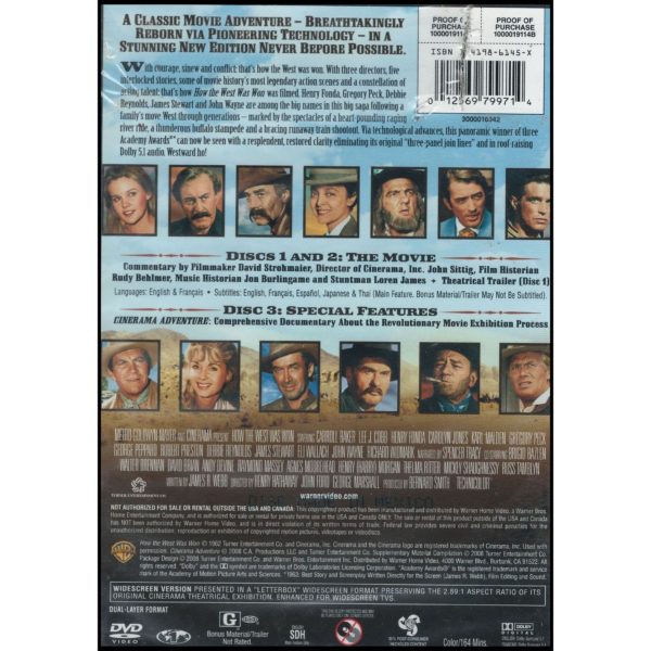 How the West Was Won (Three-Disc Special Edition) (DVD)