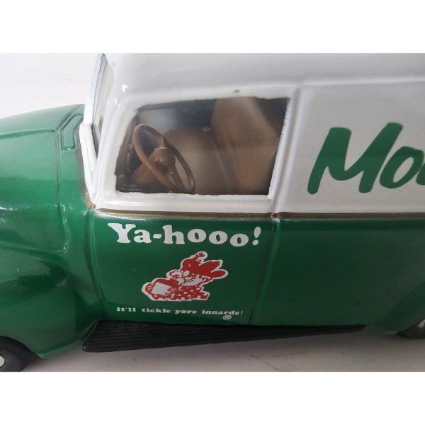 Vintage 1950's Mountain Dew Delivery Truck Die-cast Bank 1:24 Scale