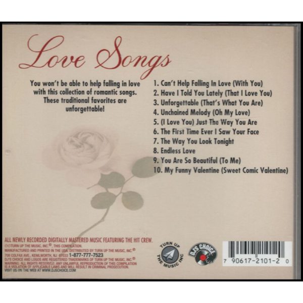 Love Songs (Music CD)