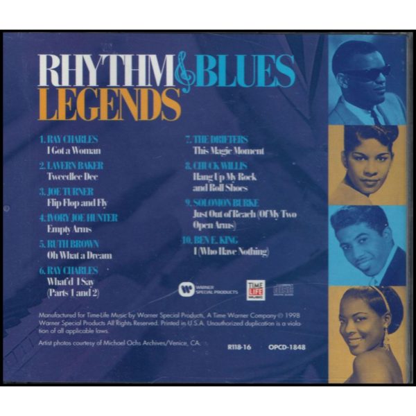 Rhythm & Blues Legends (Music CD)