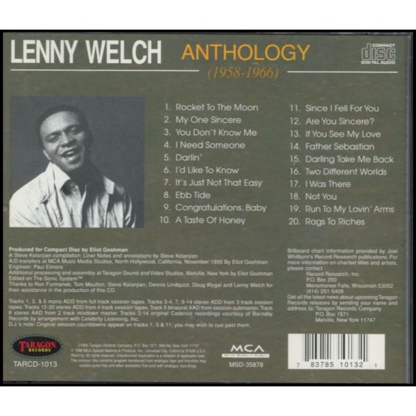 Anthology (Music CD)