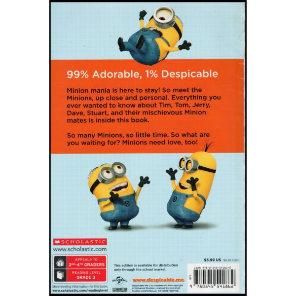 Despicable Me 2 - The Official Minion Manual - Poster Included (Paperback)