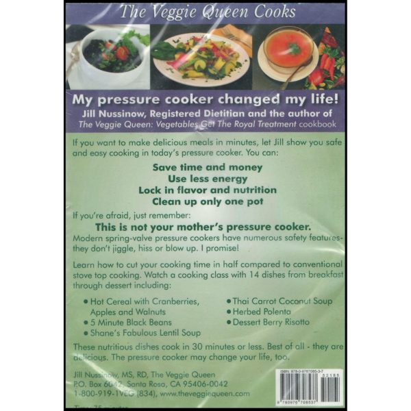 Pressure Cooking, A Fresh Look: Delicous Dishes in Minutes (DVD)