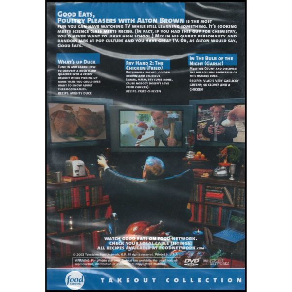 Good Eats With Alton Brown - Poultry Pleasers (DVD)