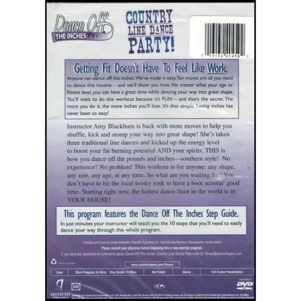Dance Off The Inches: Country Line Dance Party (DVD)