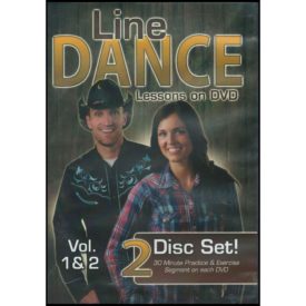 Line Dance Lessons on Vol 1 & 2 (DVD)