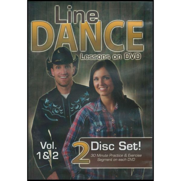 Line Dance Lessons on Vol 1 & 2 (DVD)