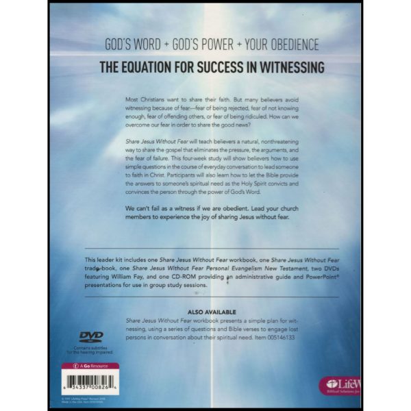 Share Jesus Without Fear Leader Kit (Box Set) (DVD)