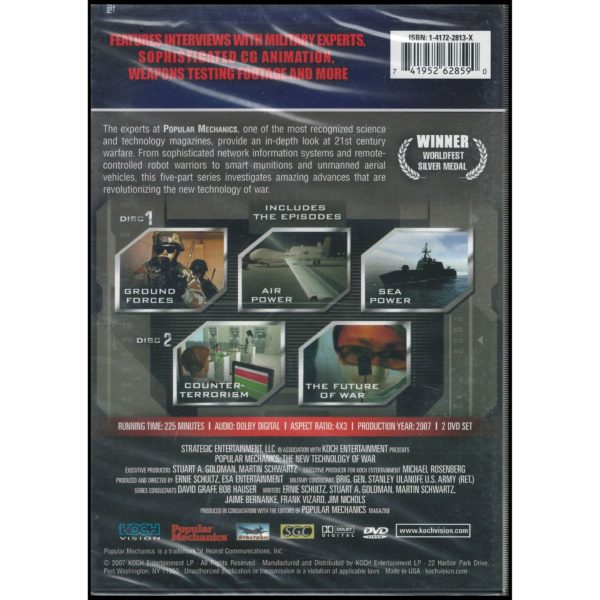 Popular Mechanics: The New Technology of War (DVD)