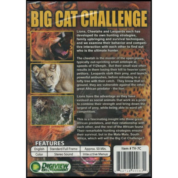 Big Cat Challenge (DVD)