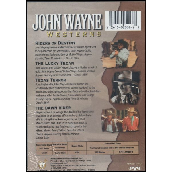 John Wayne Westerns (DVD)